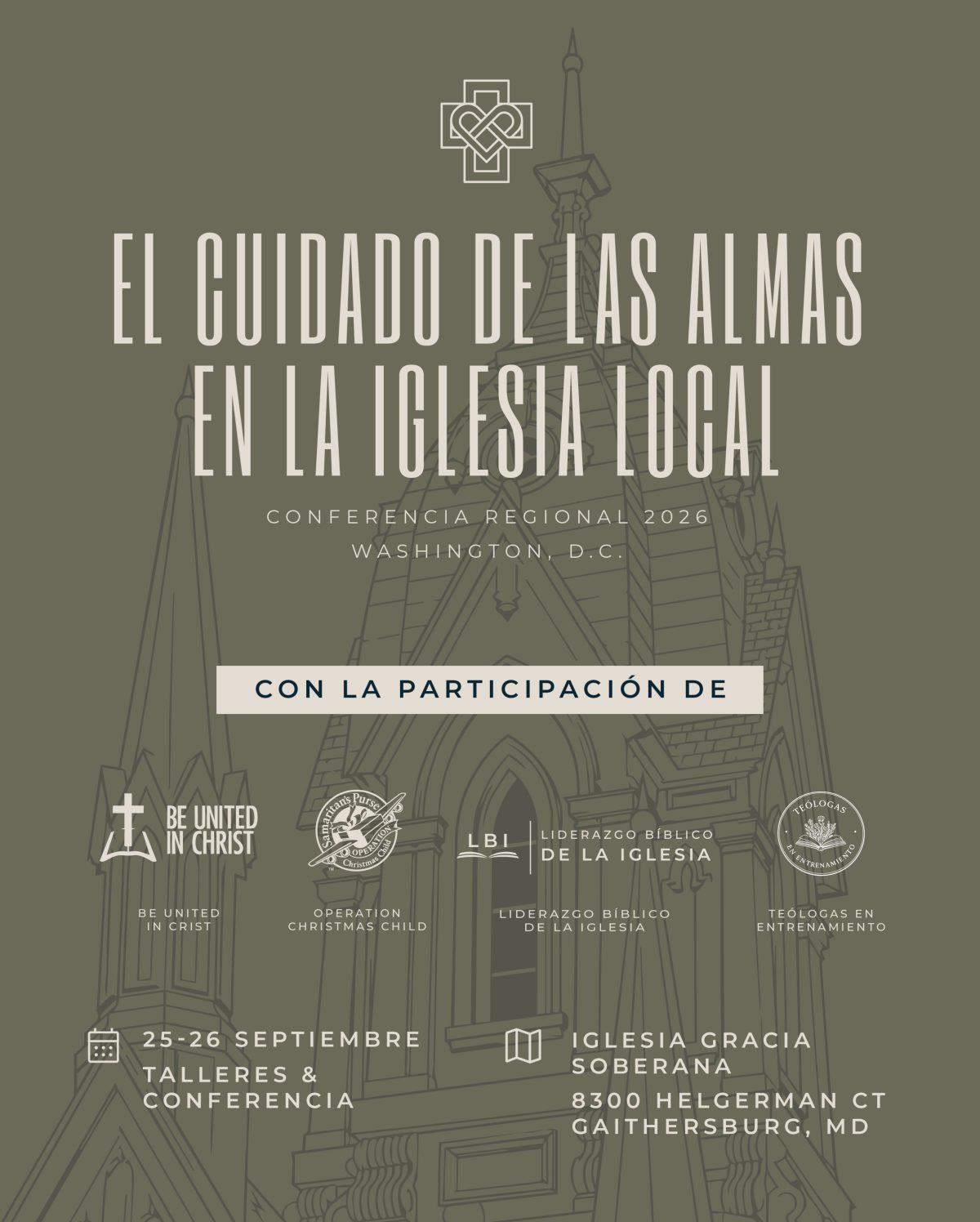 Flyer de El cuidado de las almas