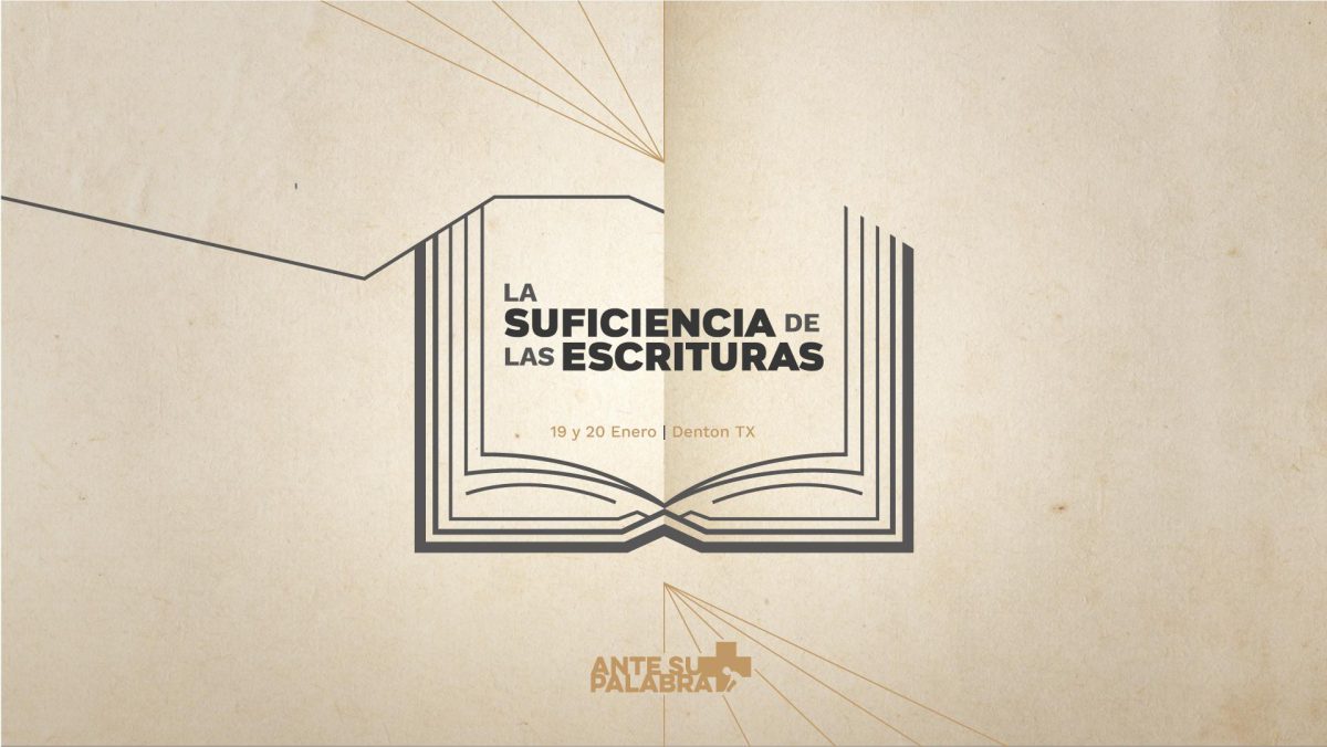 Flyer de La suficiencia de las Escrituras